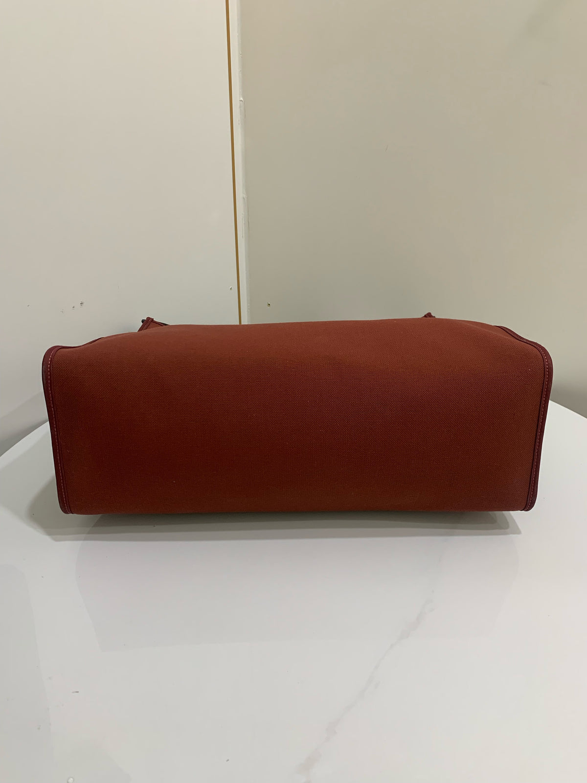 Hermes - Herbag 39 - Cloth - Burgundy - (large)