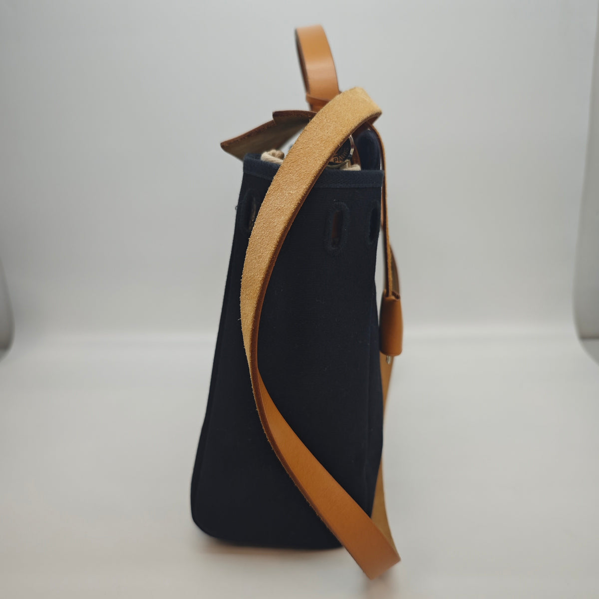 Hermes - Herbag 40 - Cloth - Black - (large)