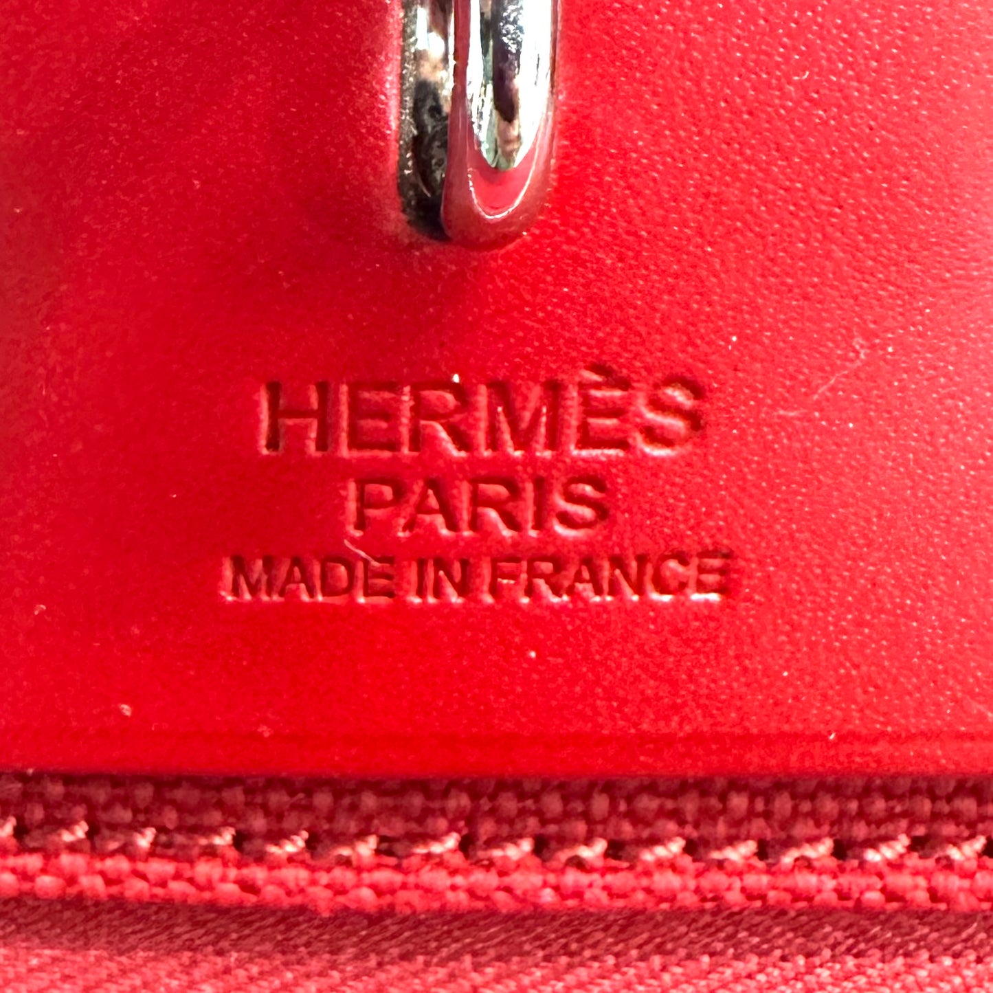 Hermes - Herbag - Cloth - Red