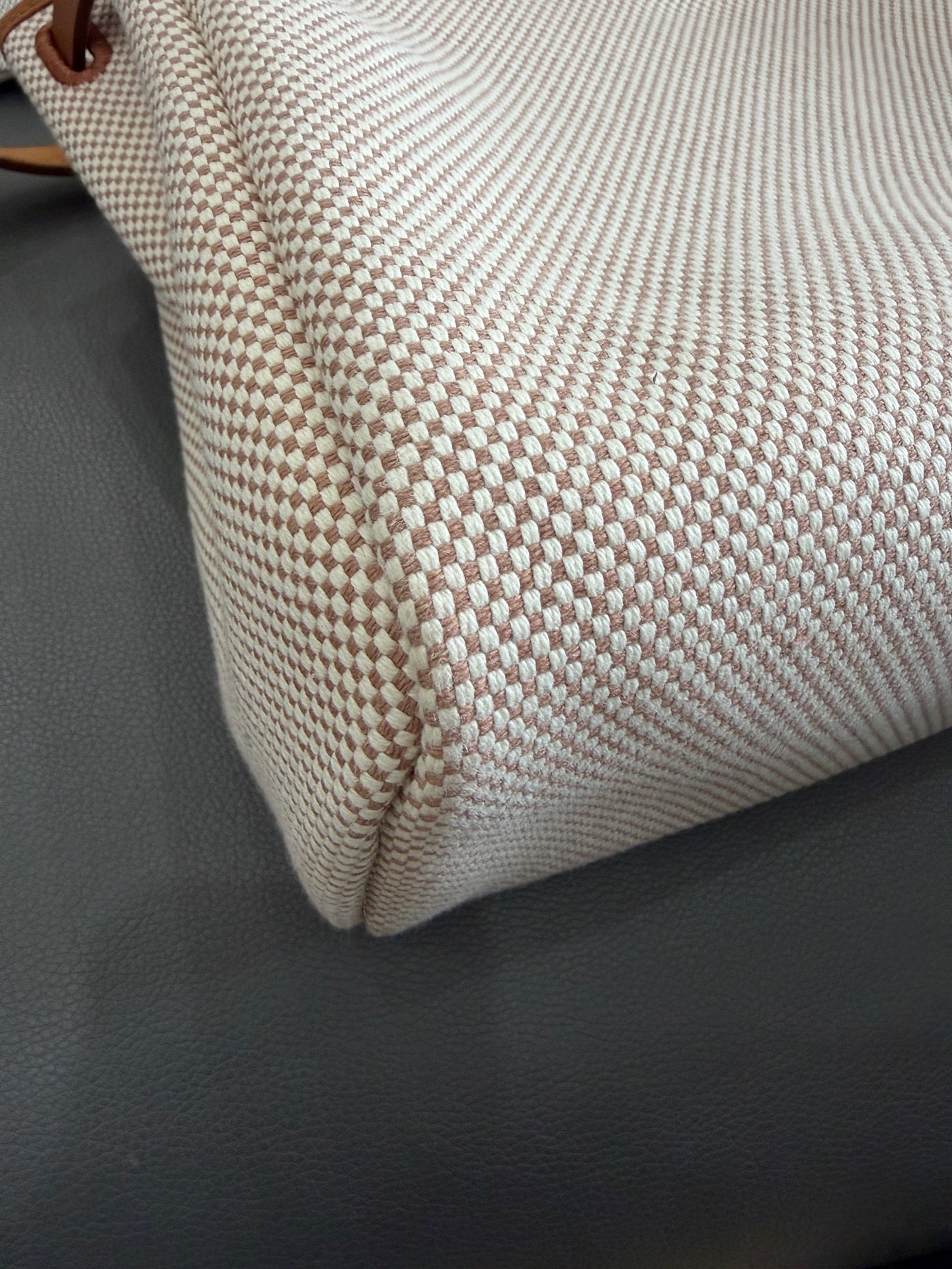 Hermès - Herbag - Cloth - Beige - (medium)