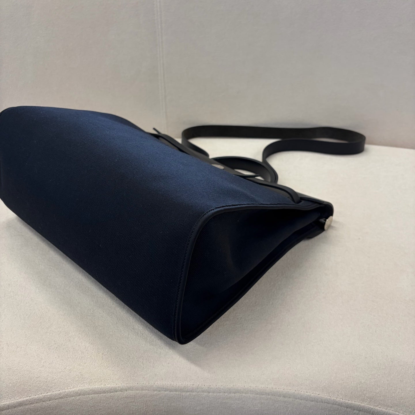 Hermes - Herbag - Cloth - Black - (large)