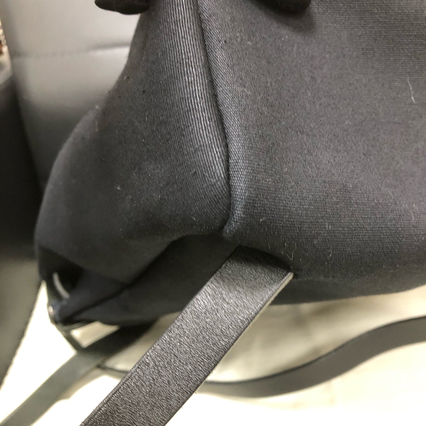 Hermes - Herbag - Cloth - Black - (medium)