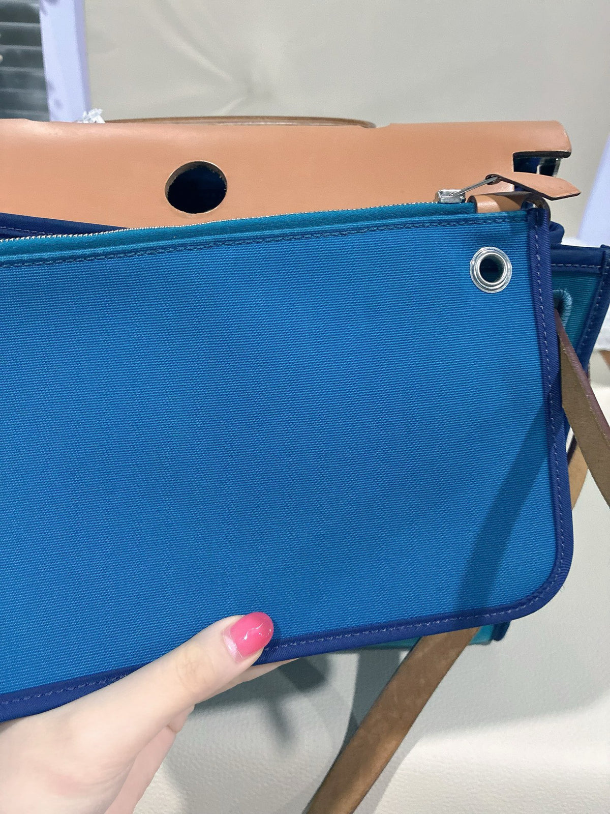 Hermes - Herbag - Cloth - Blue