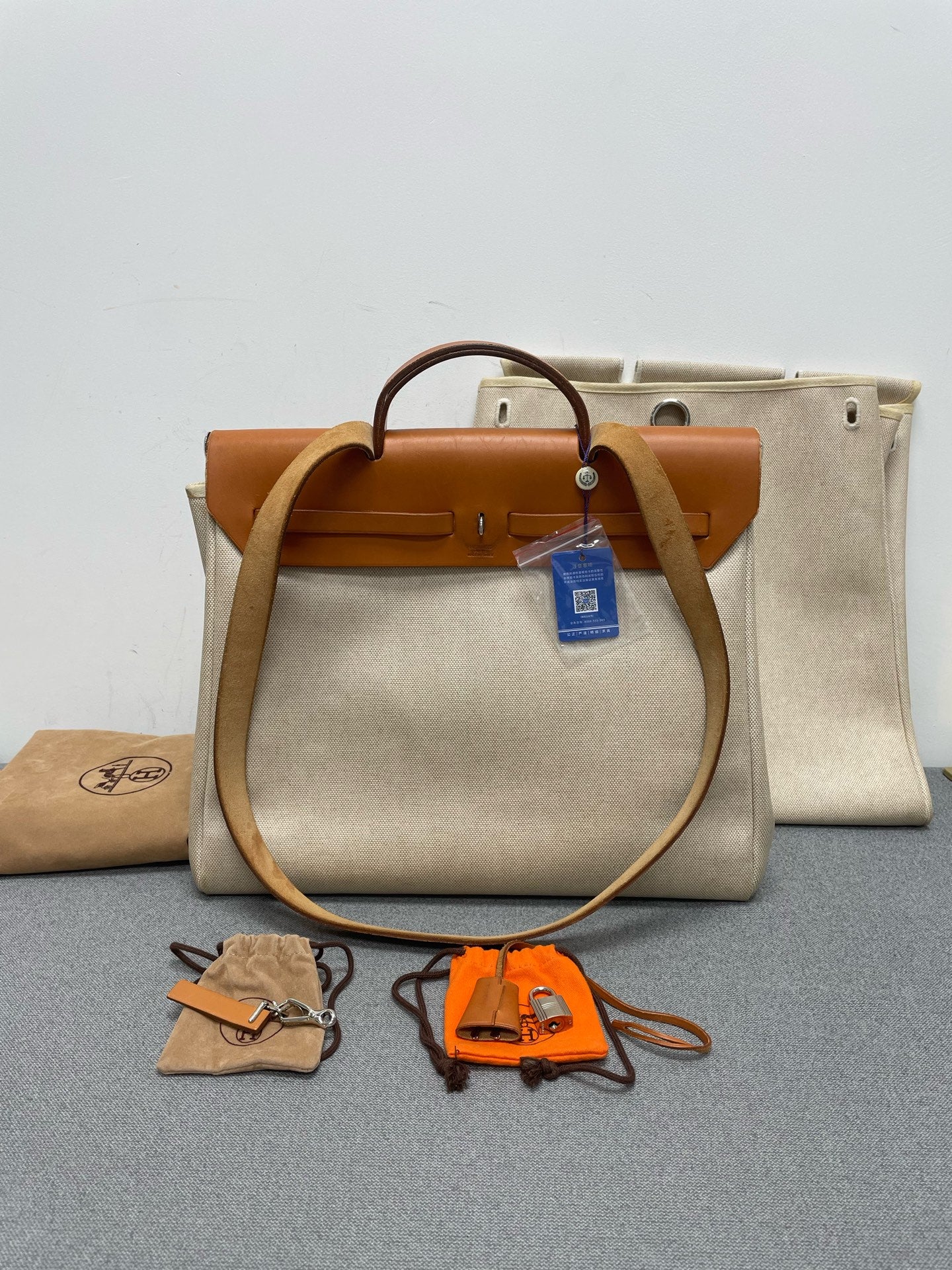 Hermes - Herbag - Cloth - Multicolour - (large)