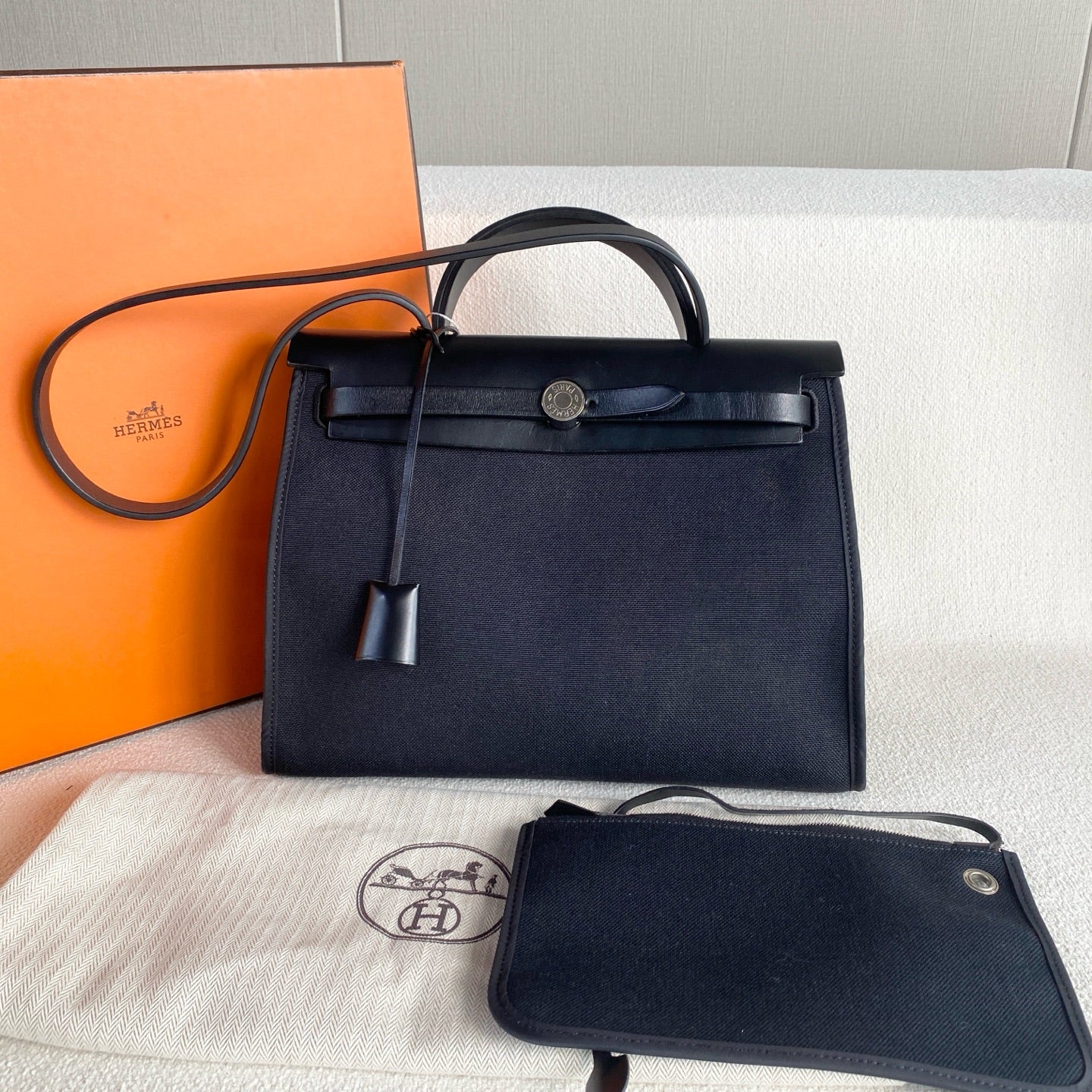 Hermes - Herbag - Cloth - Multicolour - (medium)