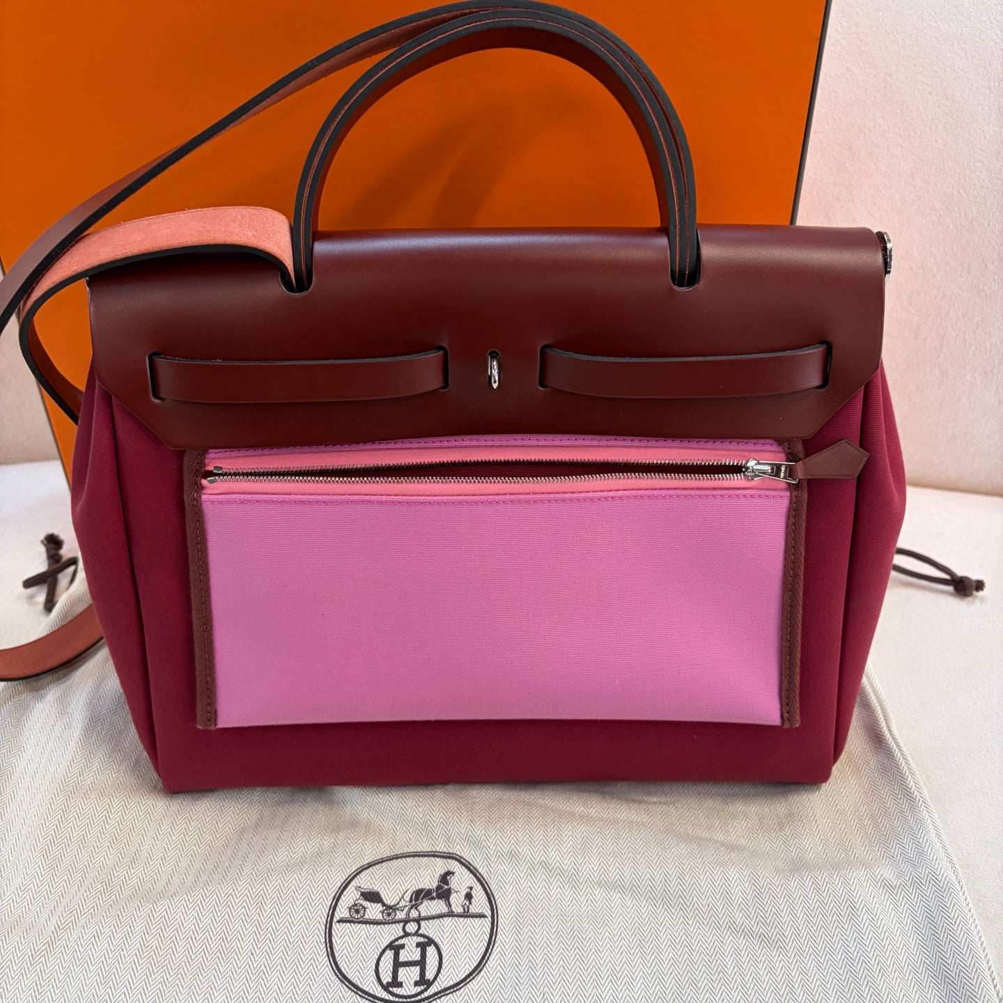 Hermes - Herbag - Cloth - Multicolour - (medium)