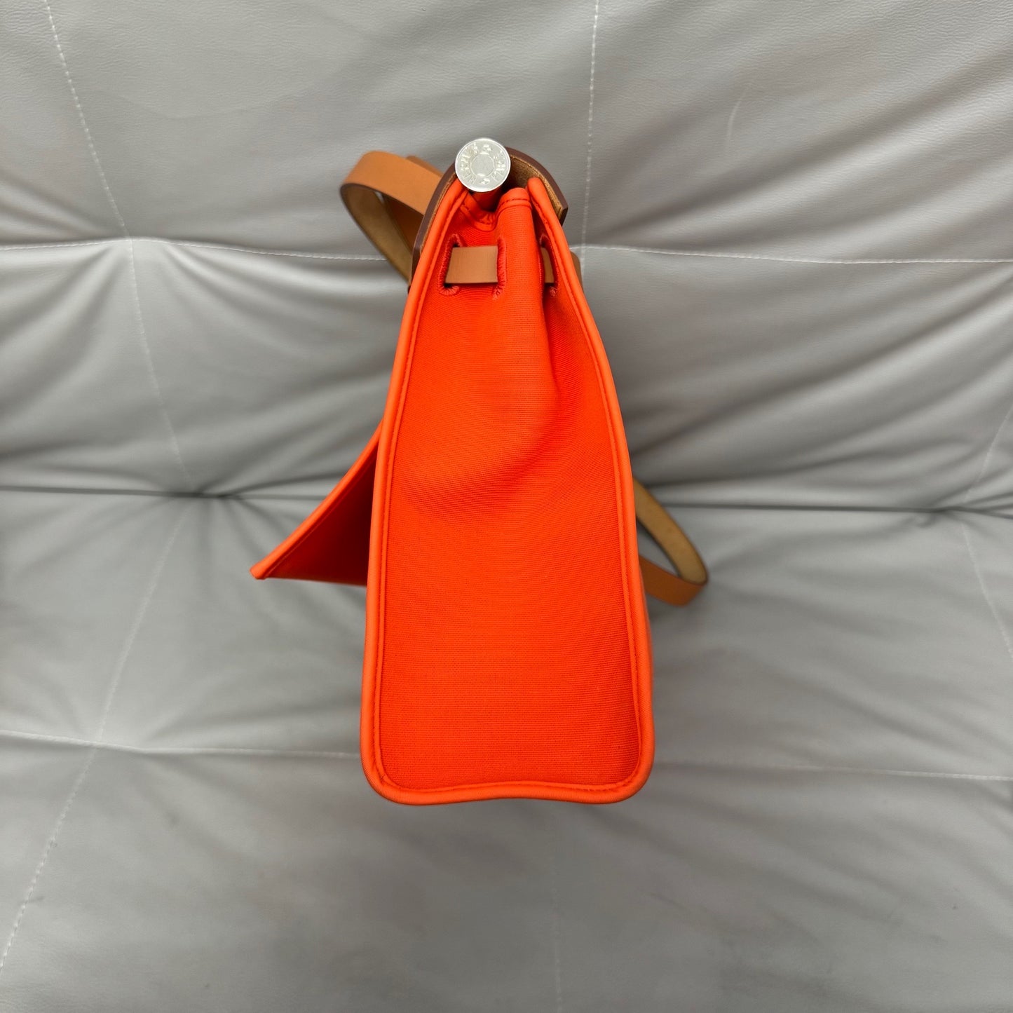 Hermes - Herbag - Cloth - Orange - (medium)