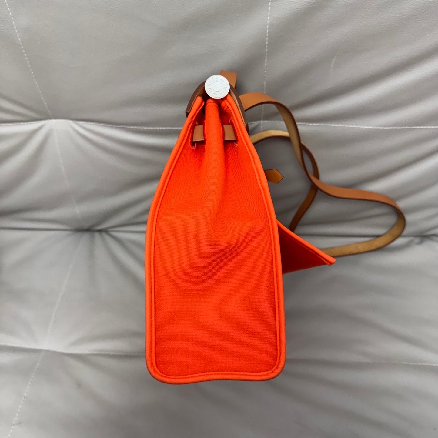 Hermes - Herbag - Cloth - Orange - (medium)