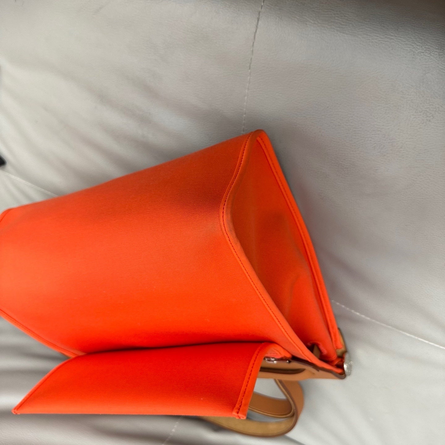 Hermes - Herbag - Cloth - Orange - (medium)