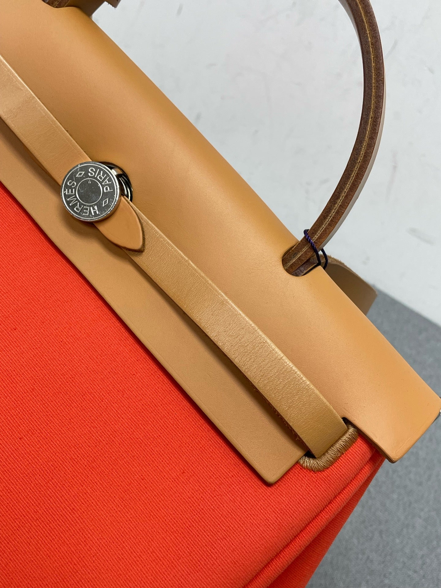 Hermès - Herbag - Cloth - Orange - (medium)