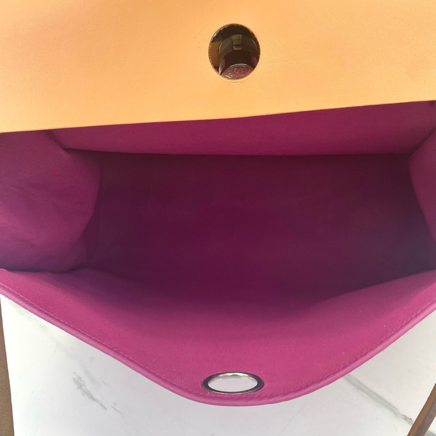 Hermès - Herbag - Cloth - Pink - (large)