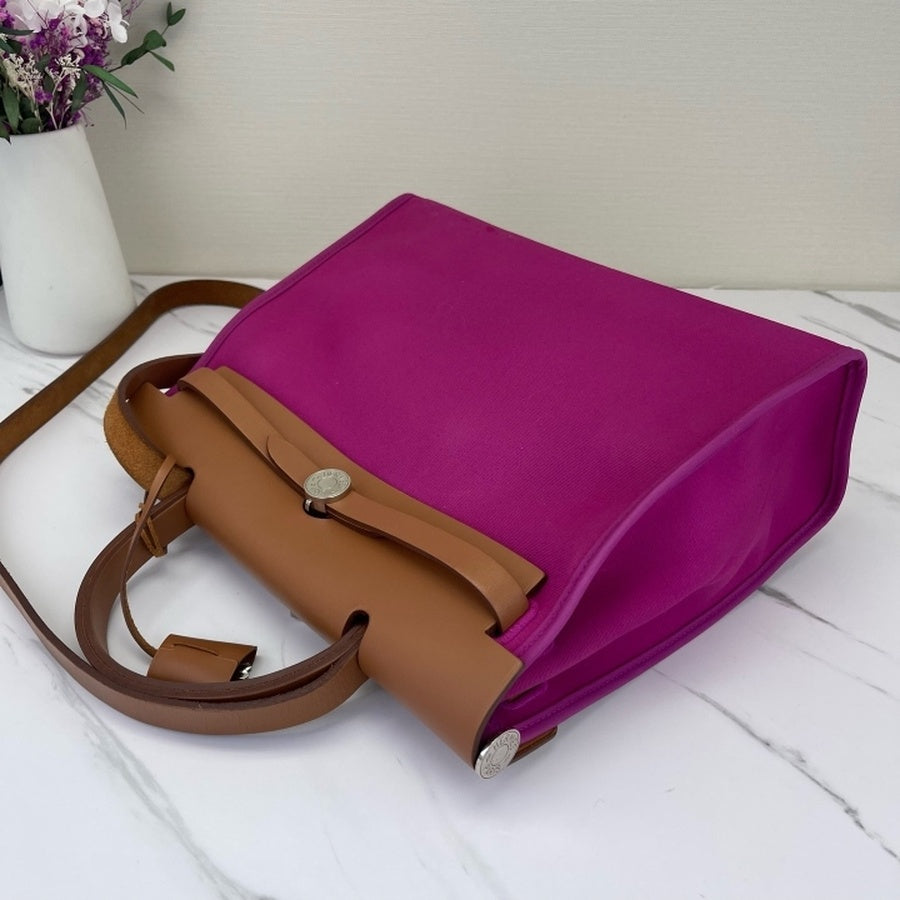 Hermès - Herbag - Cloth - Pink - (medium)
