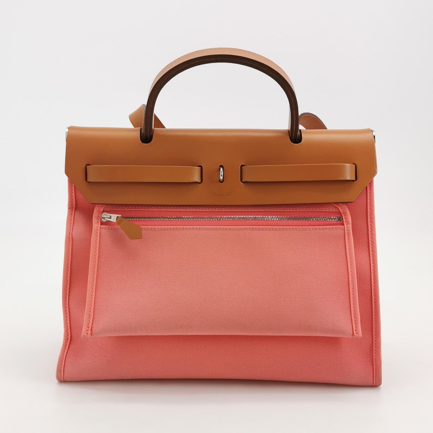 Hermes - Herbag - Cloth - Pink - (medium)