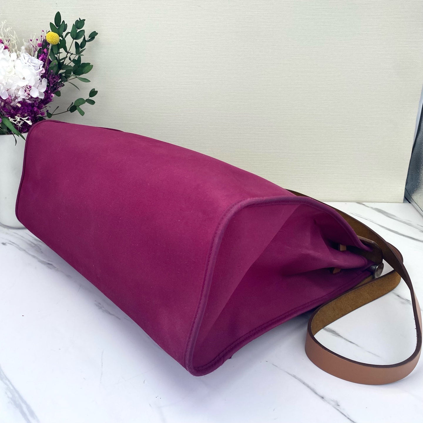 Hermes - Herbag - Cloth - Pink - (medium)