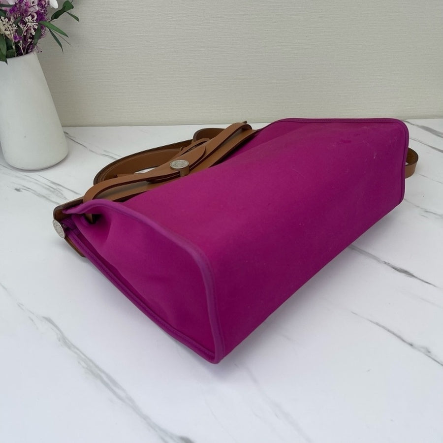 Hermès - Herbag - Cloth - Pink - (medium)