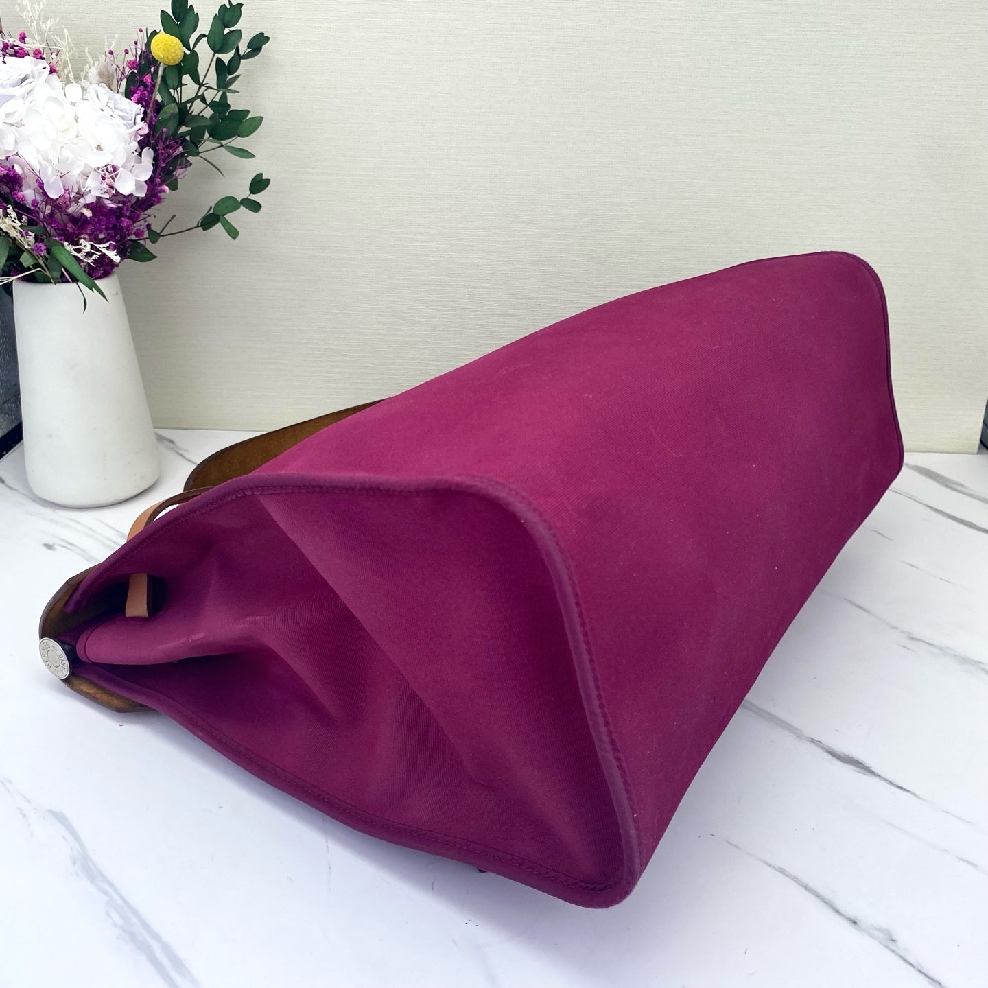Hermes - Herbag - Cloth - Pink - (medium)
