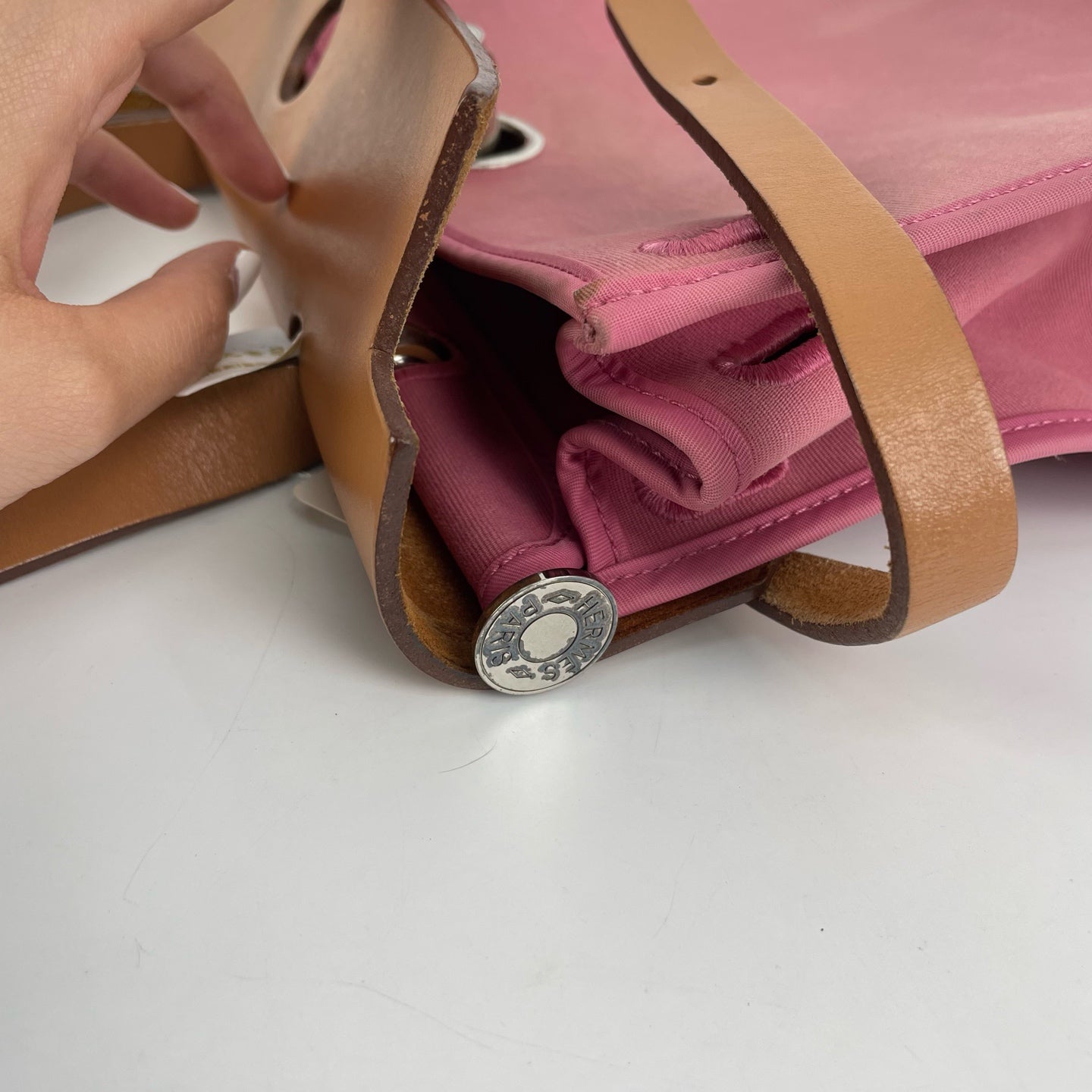 Hermes - Herbag - Cloth - Purple - (medium)