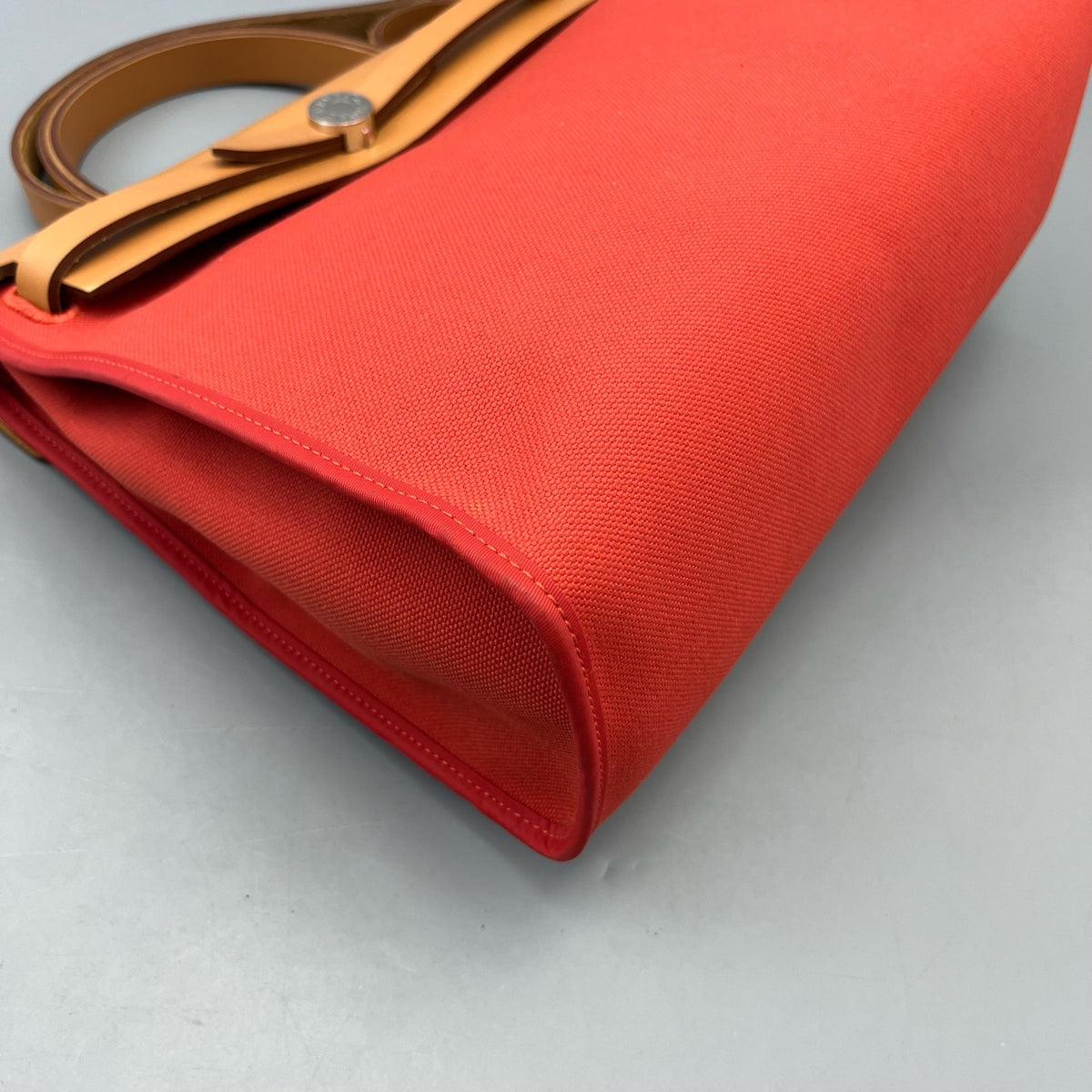Hermes - Herbag - Cloth - Red - (medium)