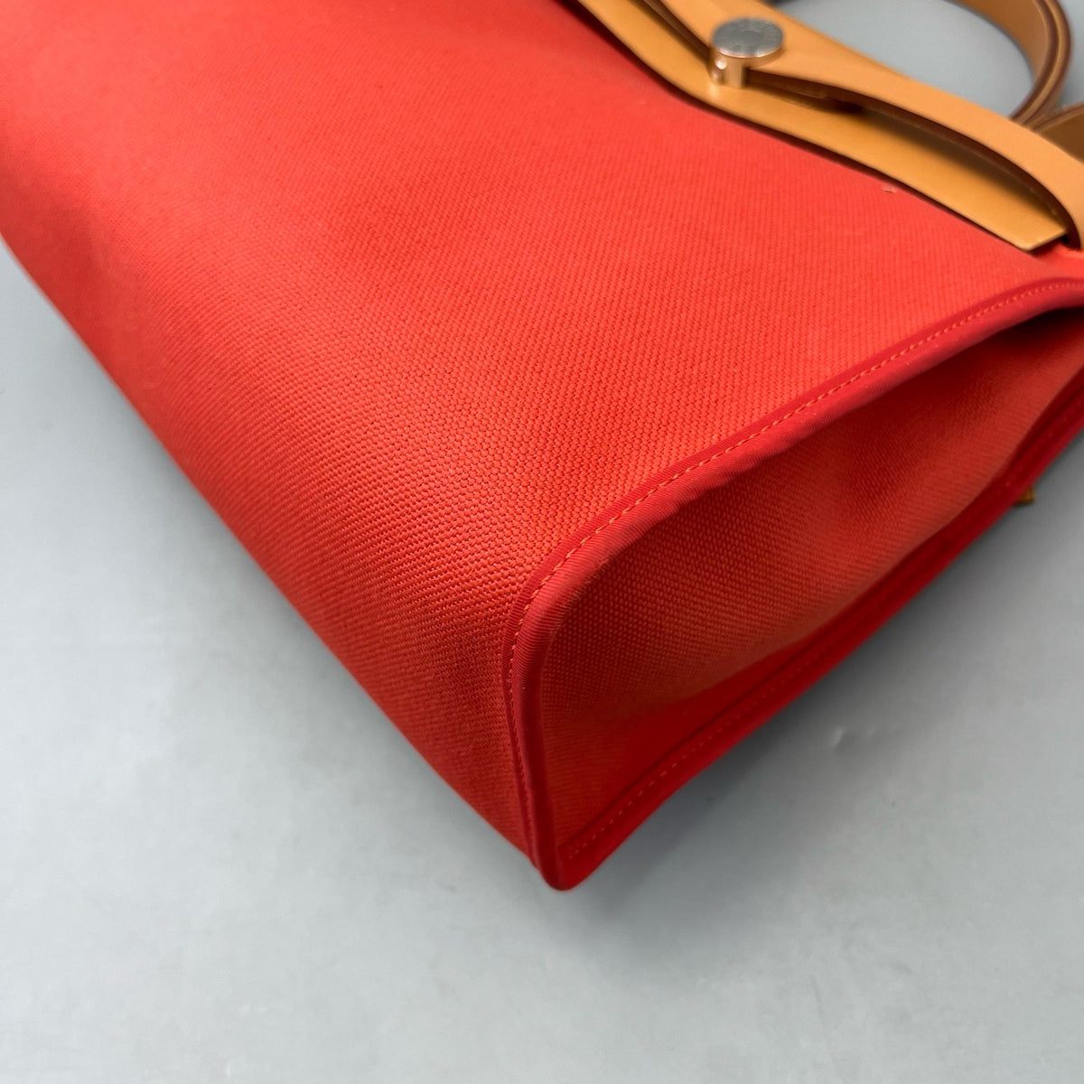Hermes - Herbag - Cloth - Red - (medium)