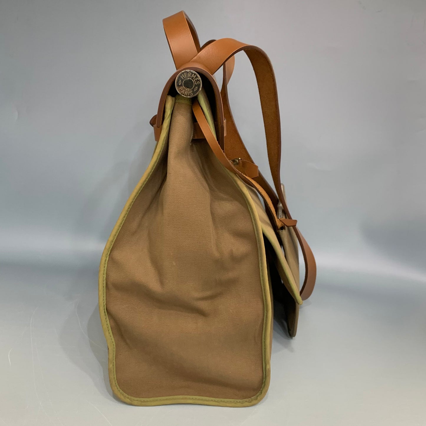 Hermès - Herbag - Cloth - Yellow - (large)
