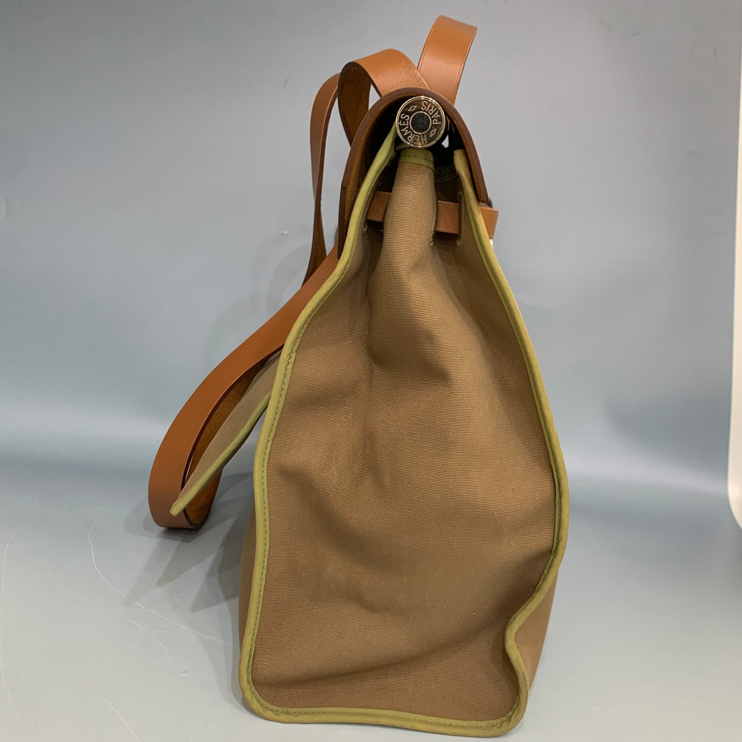 Hermès - Herbag - Cloth - Yellow - (large)