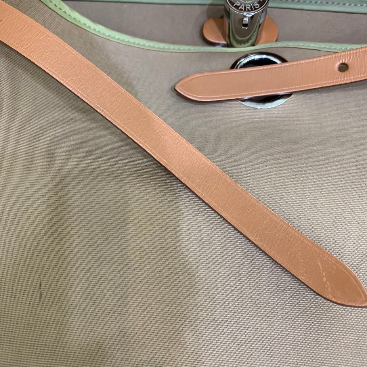 Hermès - Herbag - Cloth - Yellow - (large)