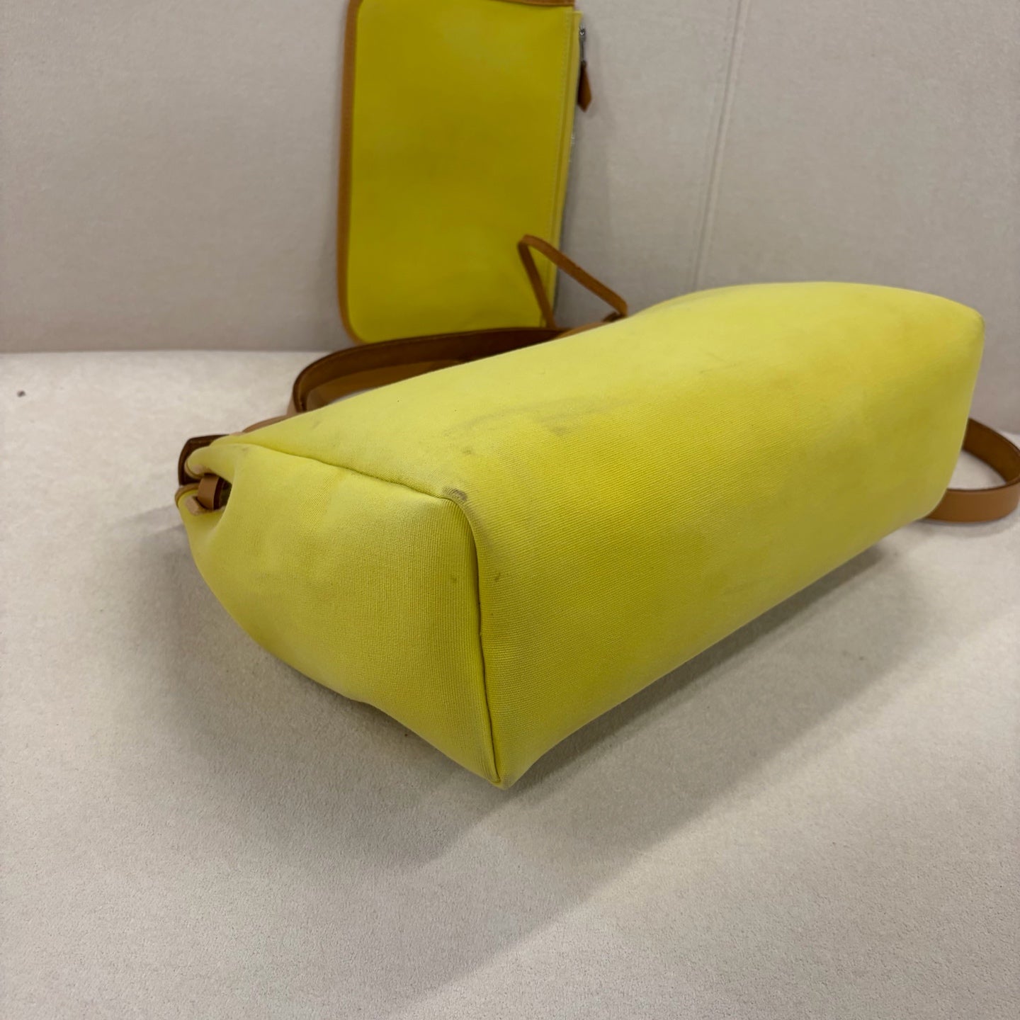 Hermes - Herbag - Cloth - Yellow - (medium)