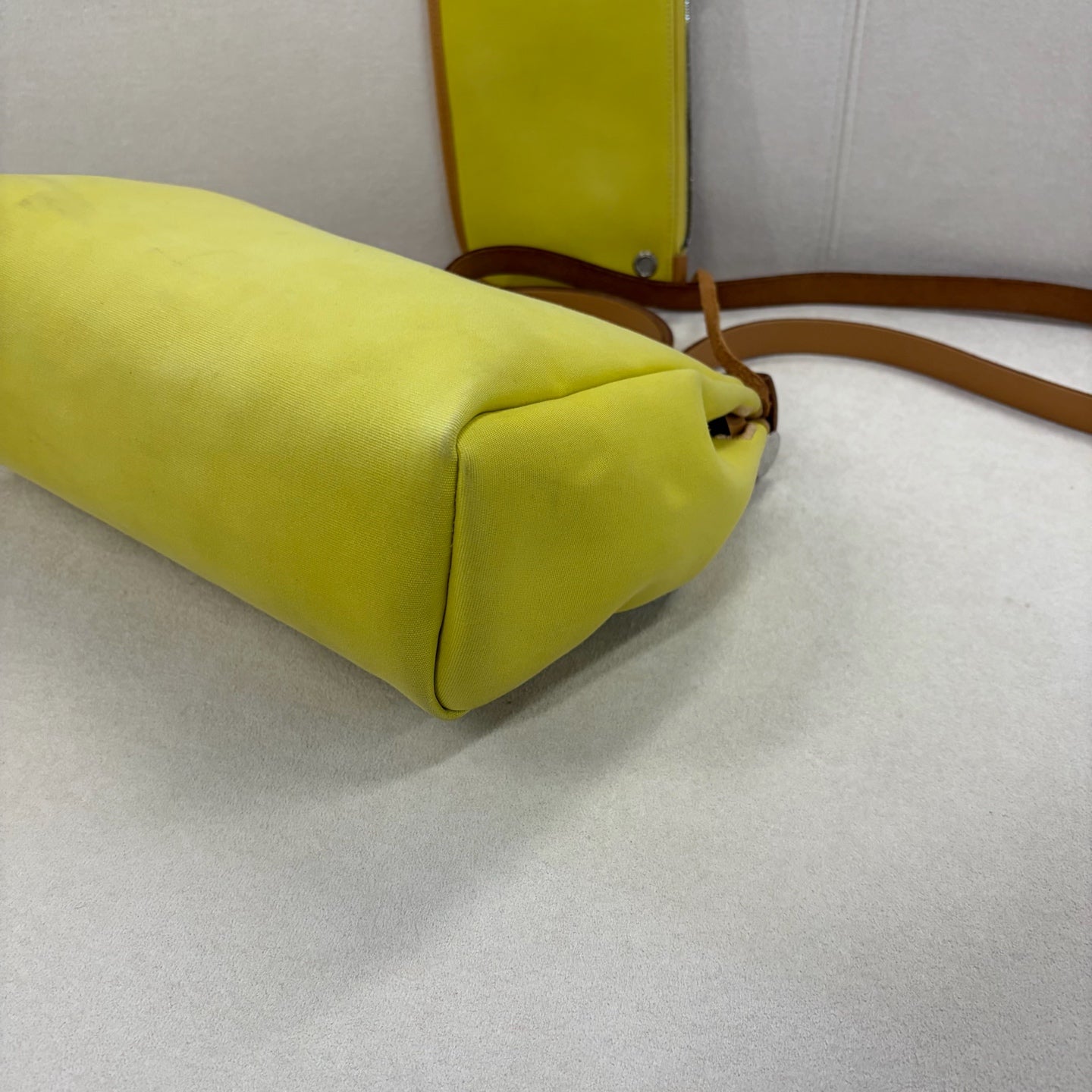 Hermes - Herbag - Cloth - Yellow - (medium)