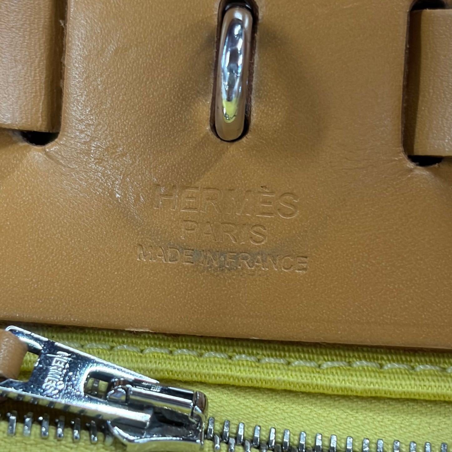 Hermes - Herbag - Cloth - Yellow - (medium)