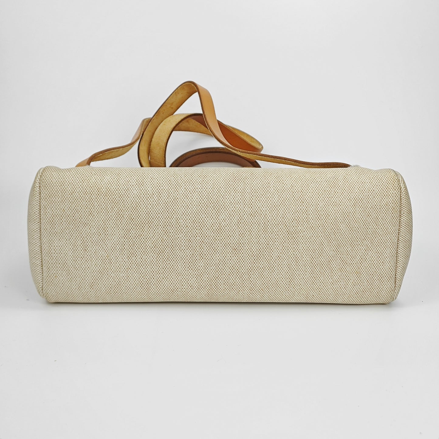 Hermès - Herbag - Cotton - Beige - (Medium)