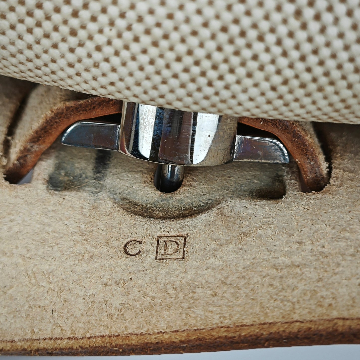 Hermès - Herbag - Cotton - Beige - (Medium)