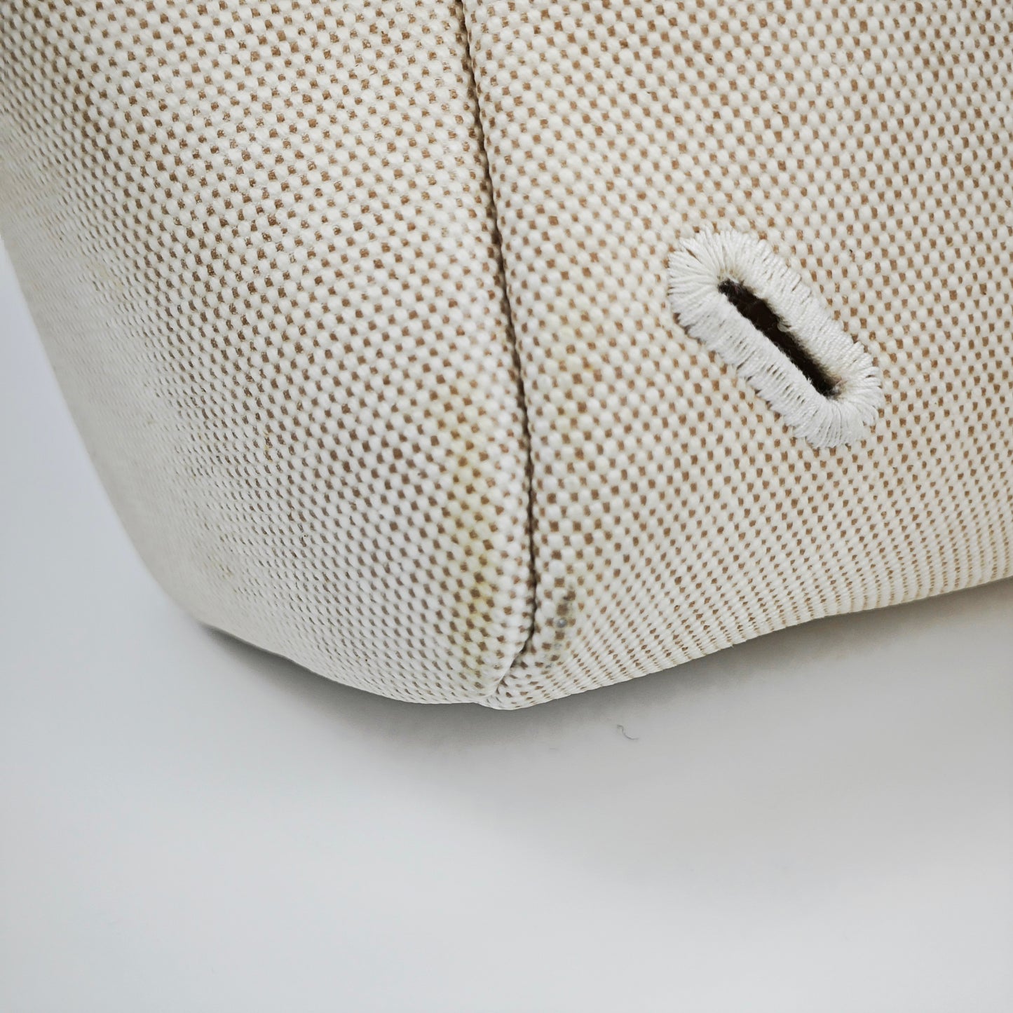 Hermès - Herbag - Cotton - Beige - (Medium)
