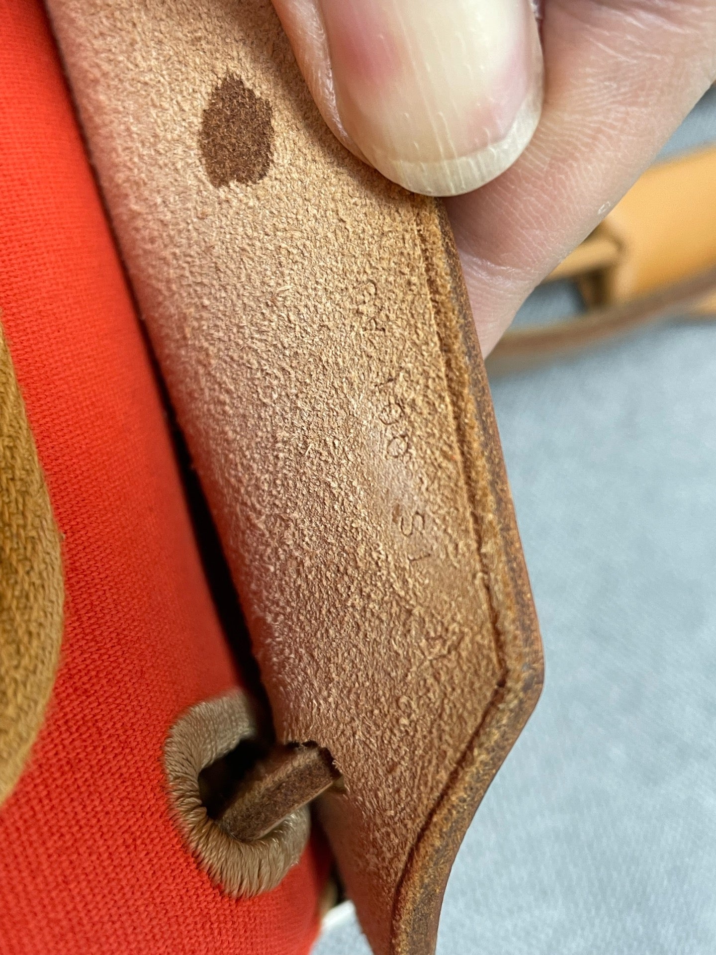 Hermès - Herbag - Leather - Orange - (medium)