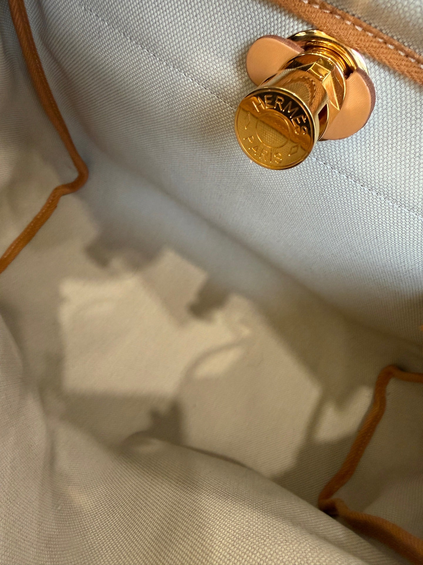 Hermès - Herbag Zip 31 - Cloth - Brown - (Medium)