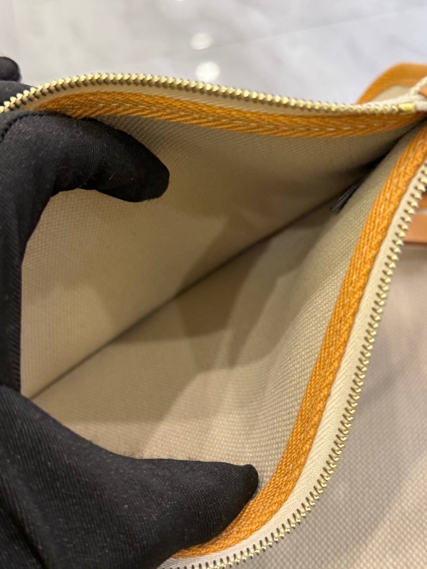Hermès - Herbag Zip 31 - Cloth - Brown - (Medium)