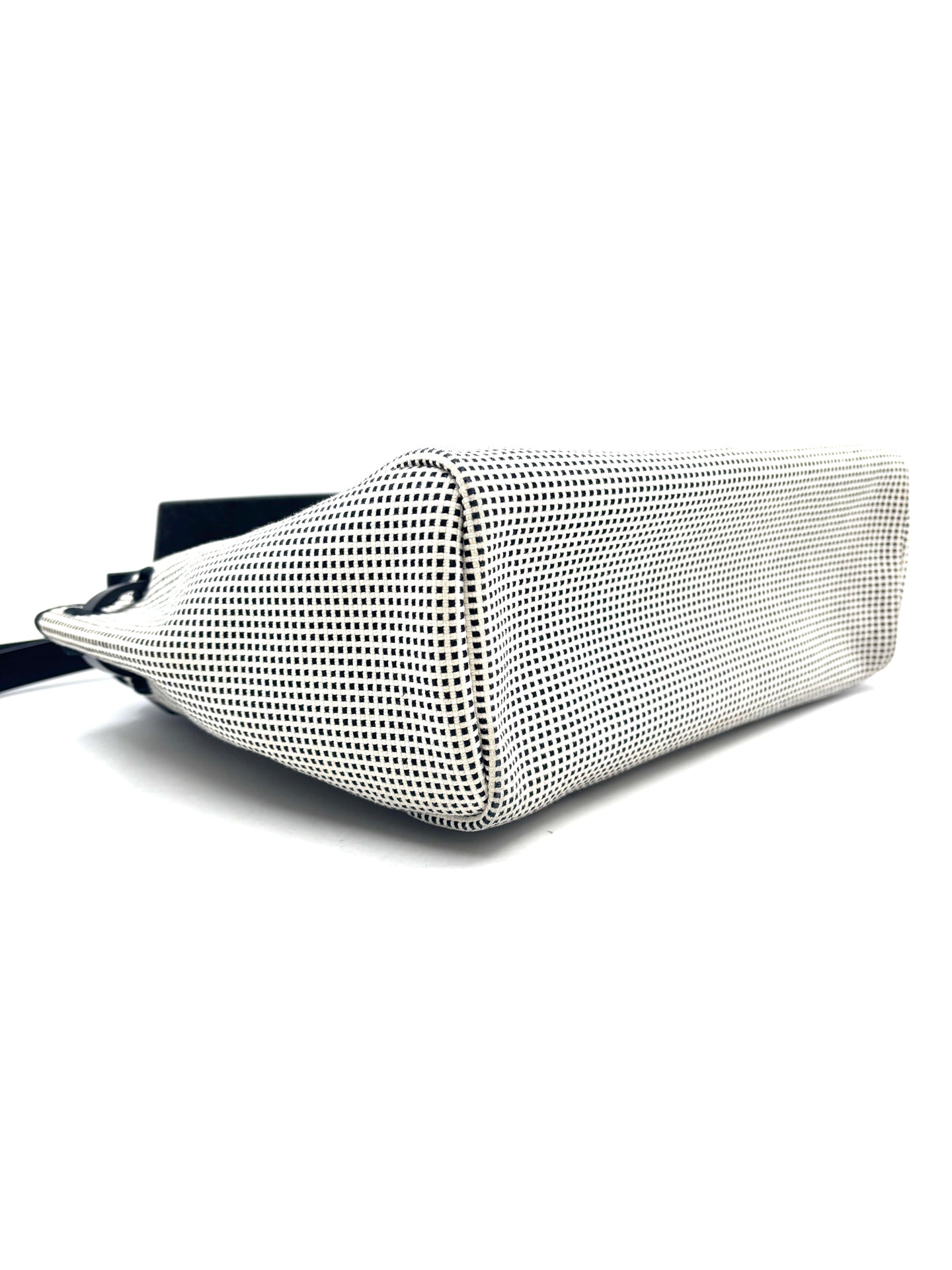Hermès - Herbag Zip 31 - Cowhide leather and canvas - Black and White - (medium)
