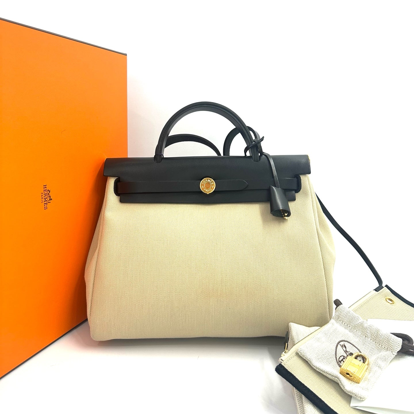 Hermès - Herbag Zip - Cloth - Multicolour - (medium)