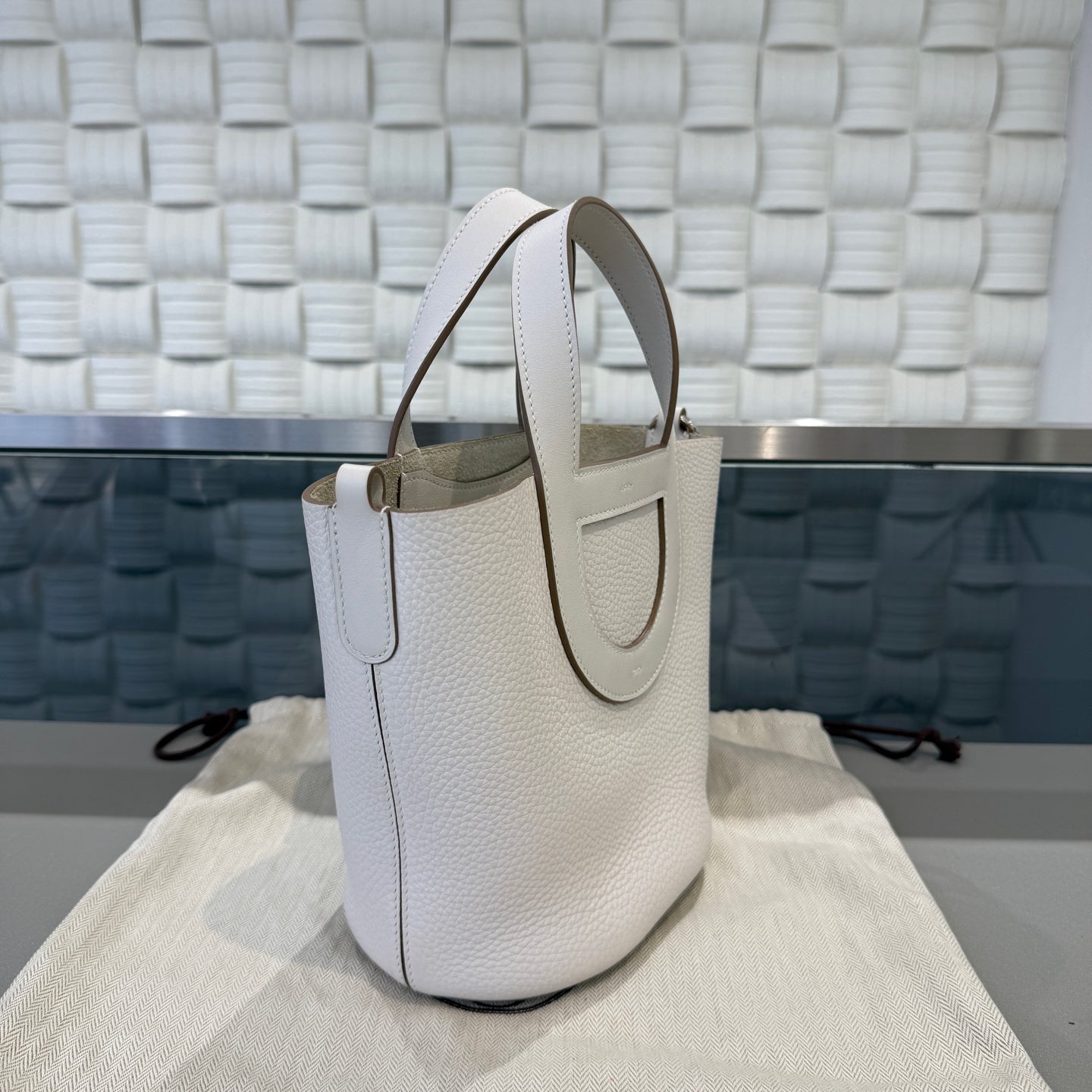 Hermès - In The Loop 18 - Leather - Grey - (mini)