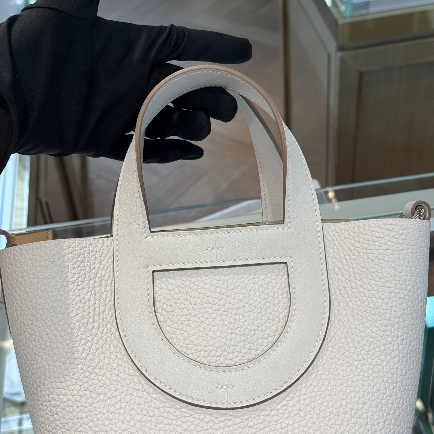 Hermès - In The Loop 18 - Leather - Grey - (mini)