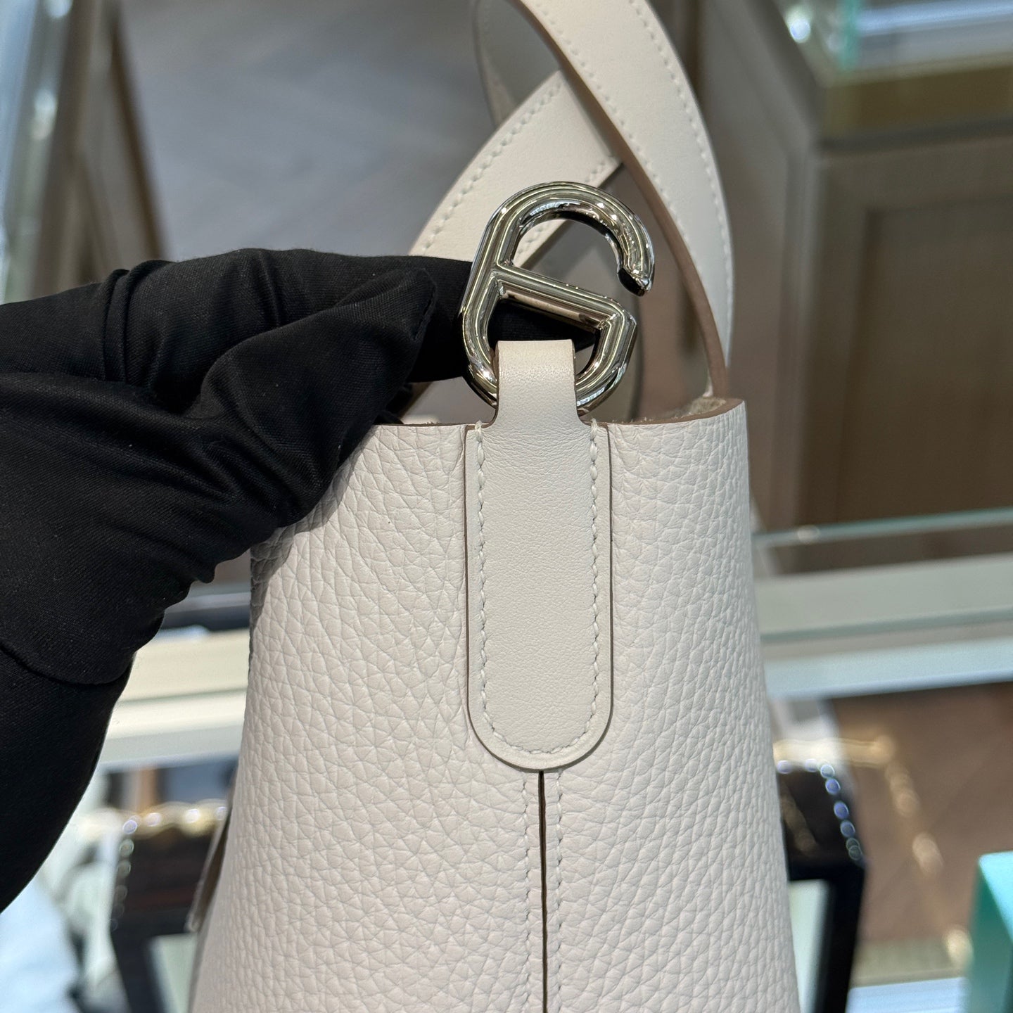Hermès - In The Loop 18 - Leather - Grey - (mini)