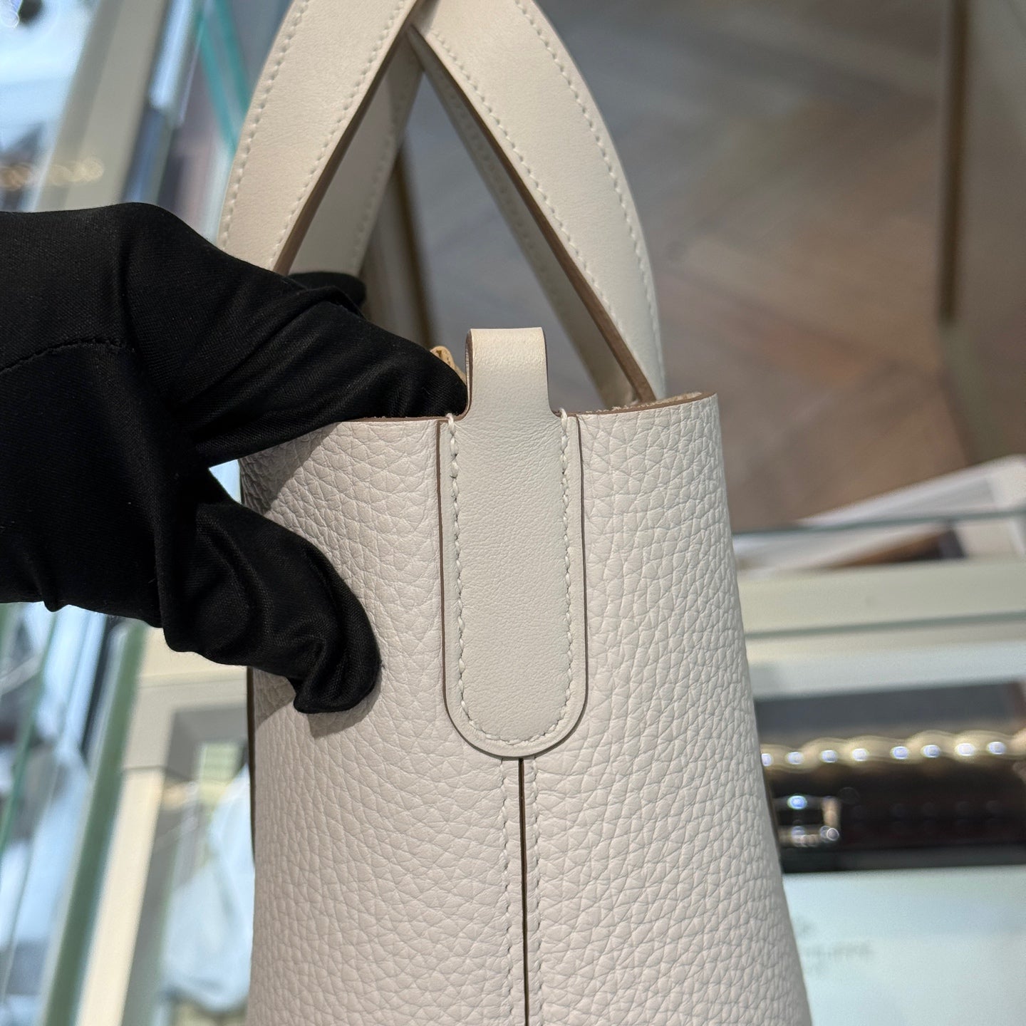 Hermès - In The Loop 18 - Leather - Grey - (mini)