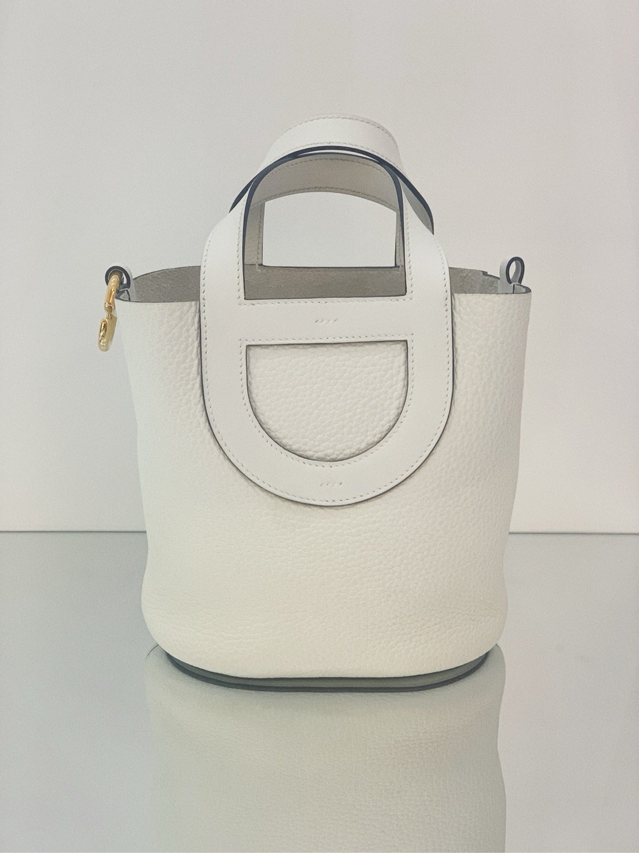 Hermès - In the Loop 18 - Leather - White - (mini)
