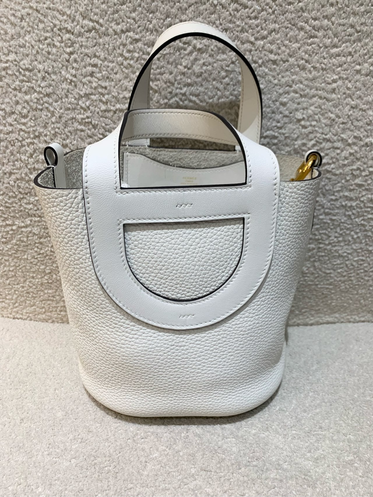 Hermès - In the Loop 18 - Leather - White - (mini)