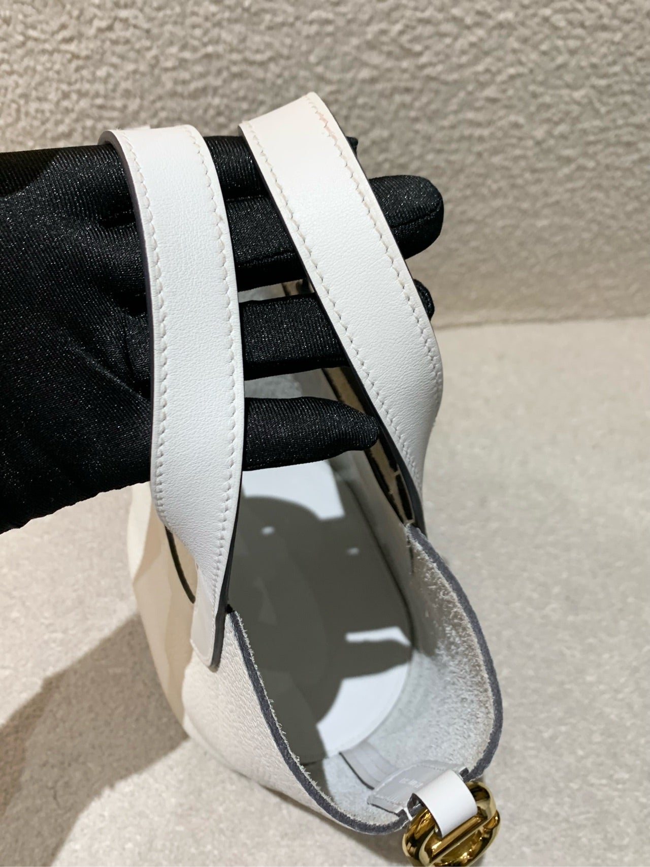 Hermès - In The Loop 18 - Taurillon Clemence leather - White - (Mini)