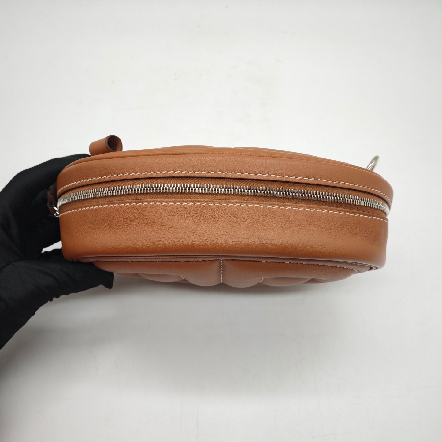 Hermes - In the Loop Banane Pouch - Swift leather - Brown - (mini)