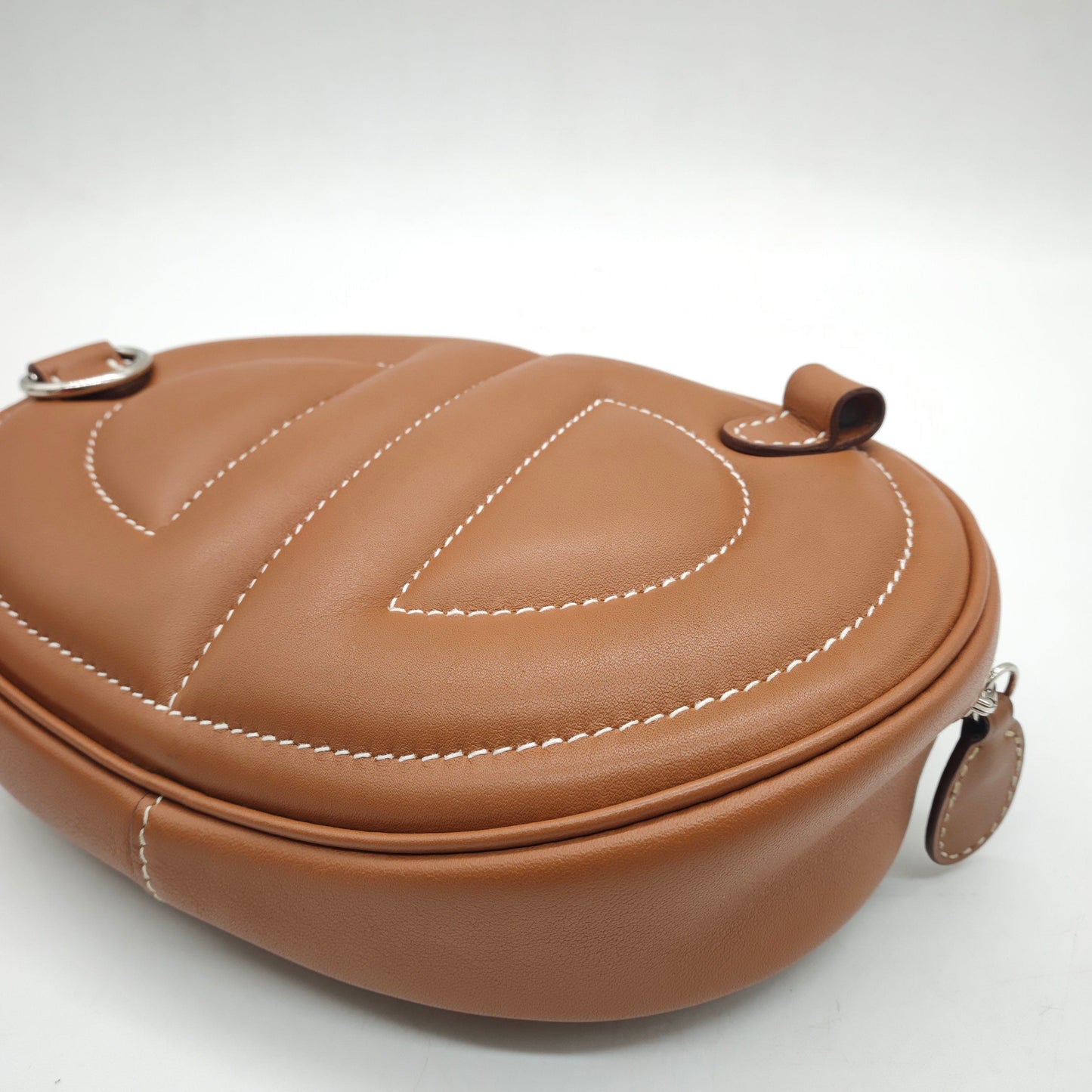 Hermes - In the Loop Banane Pouch - Swift leather - Brown - (mini)