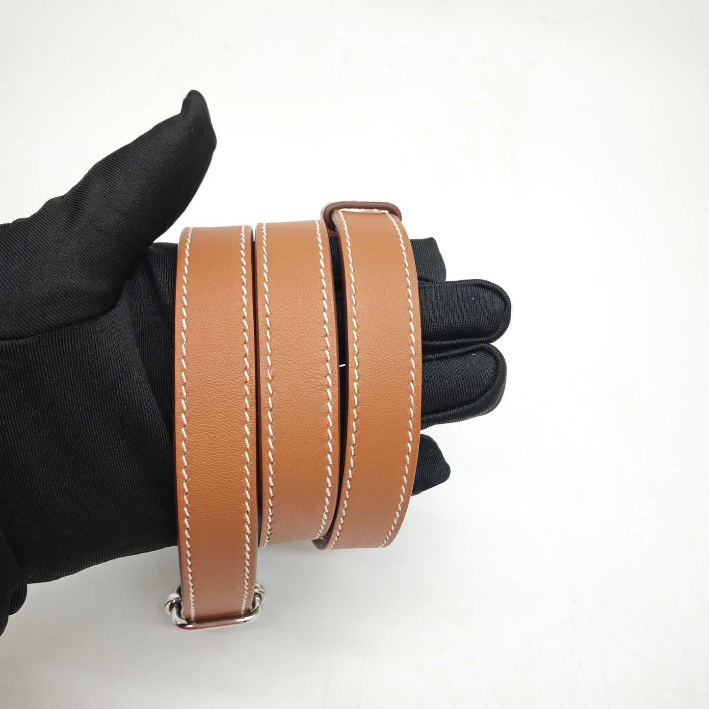 Hermes - In the Loop Banane Pouch - Swift leather - Brown - (mini)