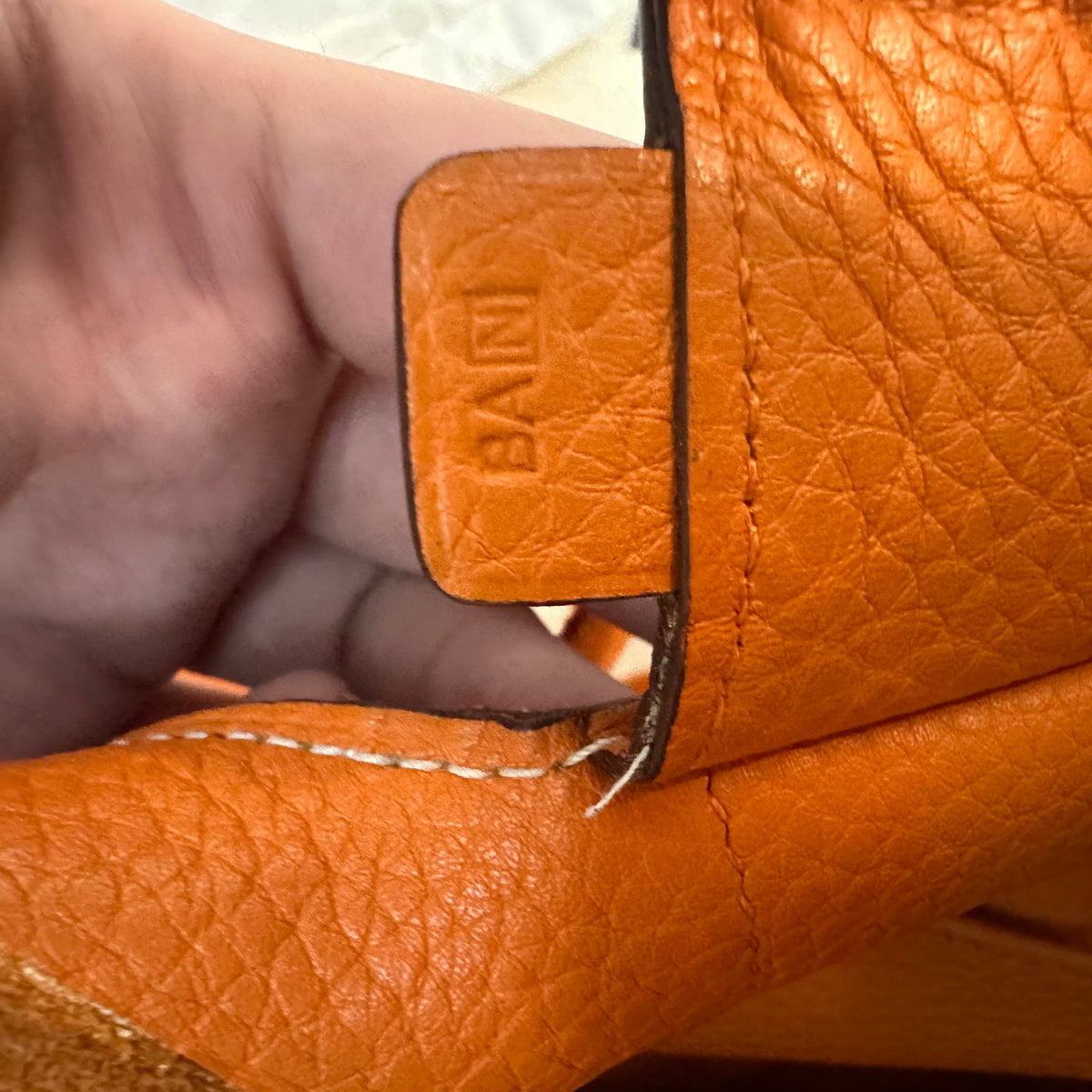 Hermes - Jardin - Leather - Orange - (Large)