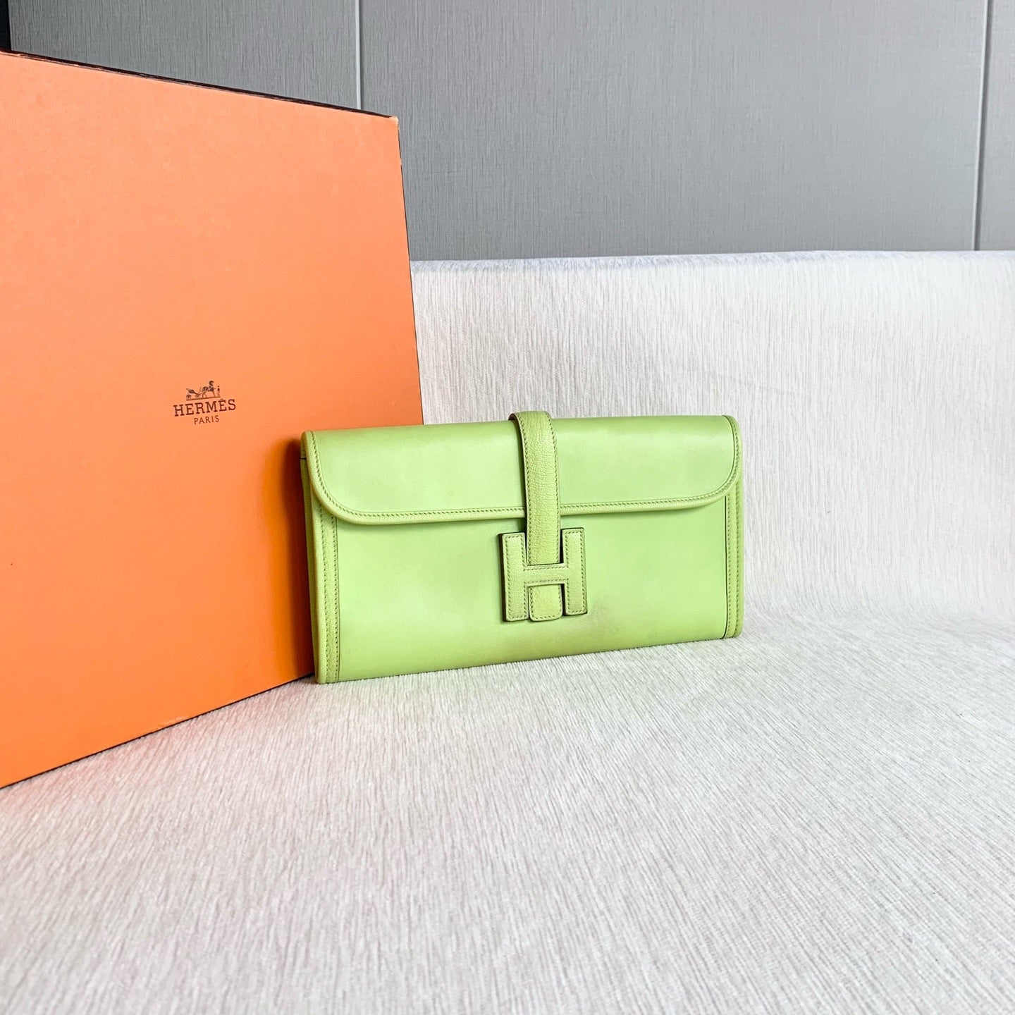 Hermes - Jige Elan 29 - Leather - Green - (Small)