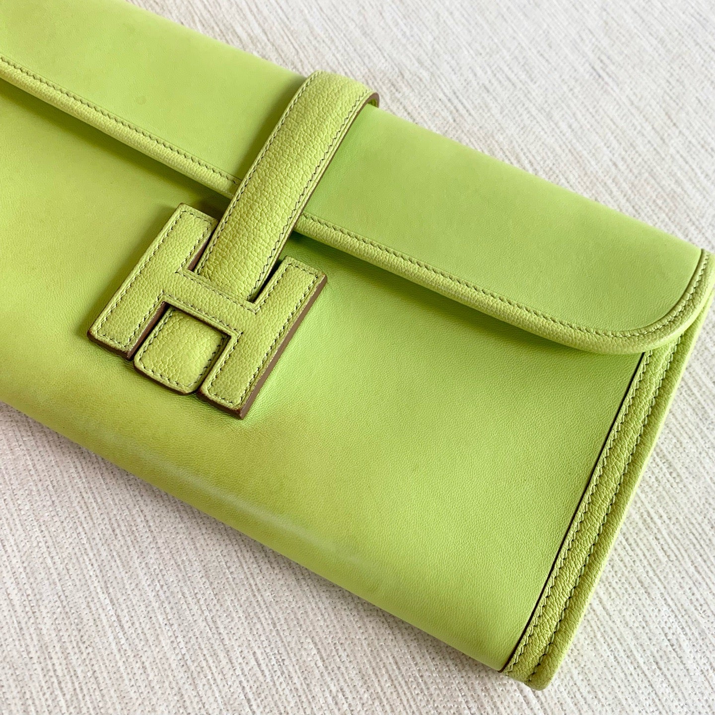 Hermes - Jige Elan 29 - Leather - Green - (Small)